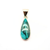 Rainbow moonstone, oval pendant in silver