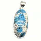 K2, from the Himalayas in a silver setting