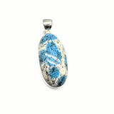 K2, from the Himalayas in a silver setting