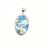 K2, from the Himalayas in a silver setting