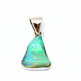Opal larger stone in sterling silver pendant