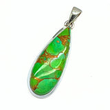 Rainbow moonstone, oval pendant in silver