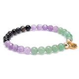 Kärsivällisyys, aikomus -rannekoru, kullattu