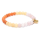 Älska dig själv, Intentionsarmband Guldpläterat