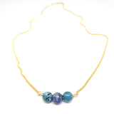 Freedom, Intention Necklace Gold Plated