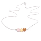 Love Yourself, Intention Necklace Silver