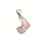 Opaali suurempi kivi sterlinghopeariipus