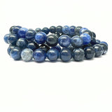 Lapis Lazuli, bracelet with 8 mm beads