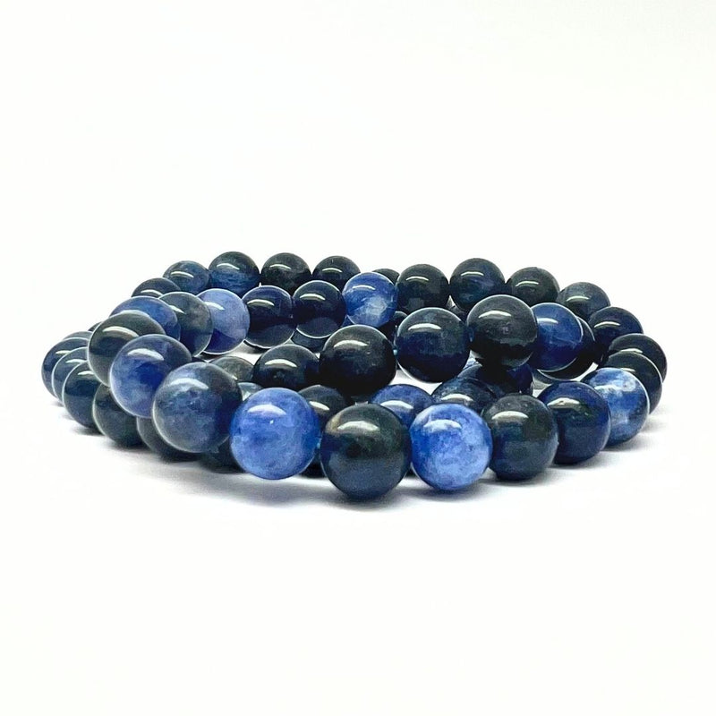 Lapis Lazuli, bracelet with 8 mm beads