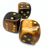 Dice, in precious stone