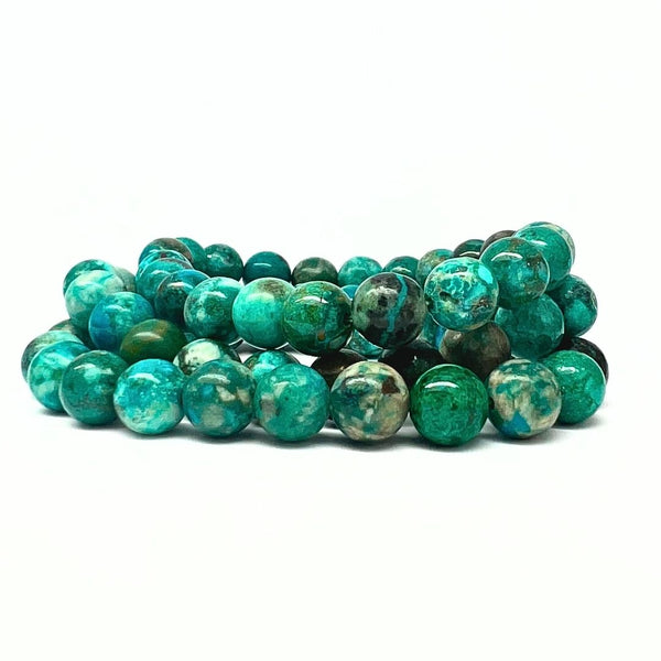 Turquoise from Africa, bracelet 8 mm beads