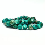 Turquoise from Africa, bracelet 8 mm beads