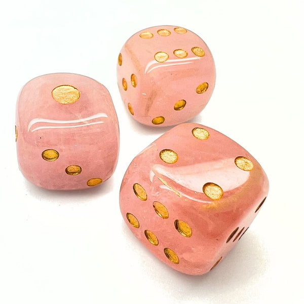 Dice, in precious stone