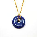 Lapis Lazuli, donut (Pi) hänge