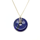 Lapis Lazuli, donut (Pi) hänge