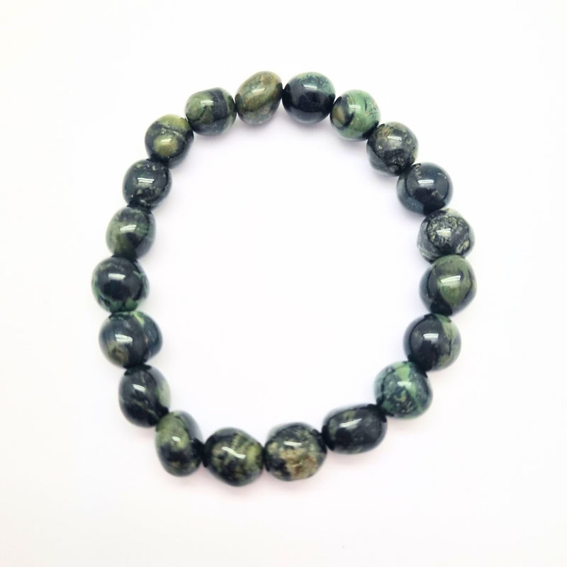 Kambaba Jasper bracelet tumbled small