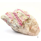 Rosa Turmalin, stora bumlingar turmalinkristall 1,4 - 2,6 kg