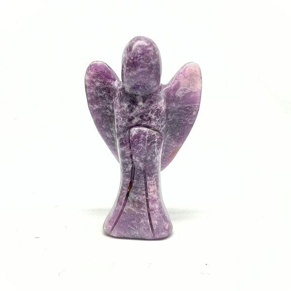 Lepidolite, crystal angel