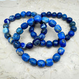 Lapis lazuli, trumlat stenarmband