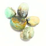Opal, pink tumbled stone
