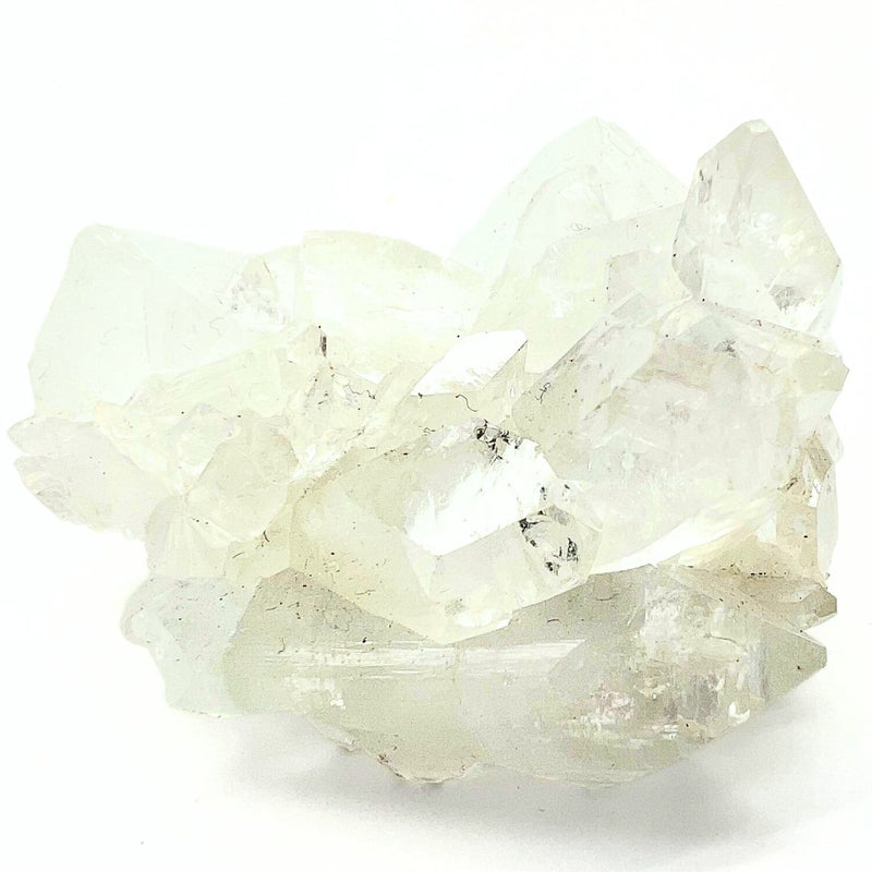 Apophyllite, cluster natural crystals