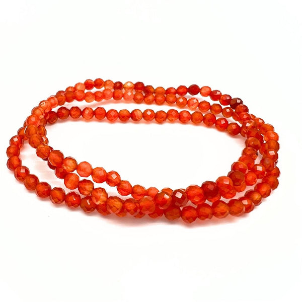 Karneoli, rannekoru 4mm