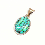 Opaali suurempi kivi sterlinghopea riipus