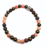 Kristallarmband för stjärntecknet Lejonet