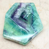 Fluorite unique larger crystal slabs