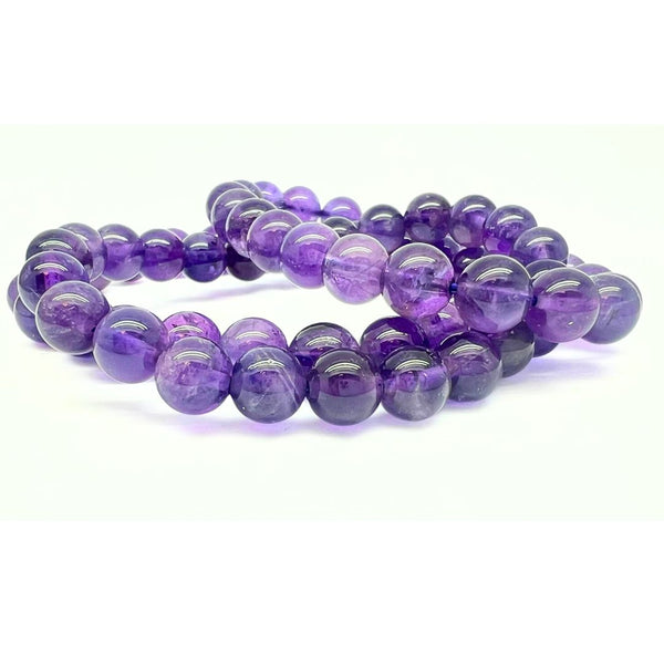 Amethyst, bracelet in A quality 8 mm