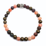 Kristallarmband för stjärntecknet Lejonet