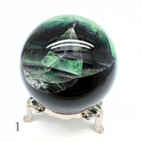 Huippulaatuinen fluoriittipallo