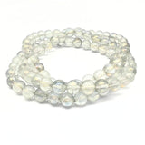 Rock crystal Aurora borealis round 8 mm