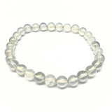 Rock crystal Aurora borealis round 8 mm