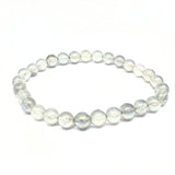 Rock crystal Aurora borealis round 8 mm