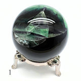 Huippulaatuinen fluoriittipallo