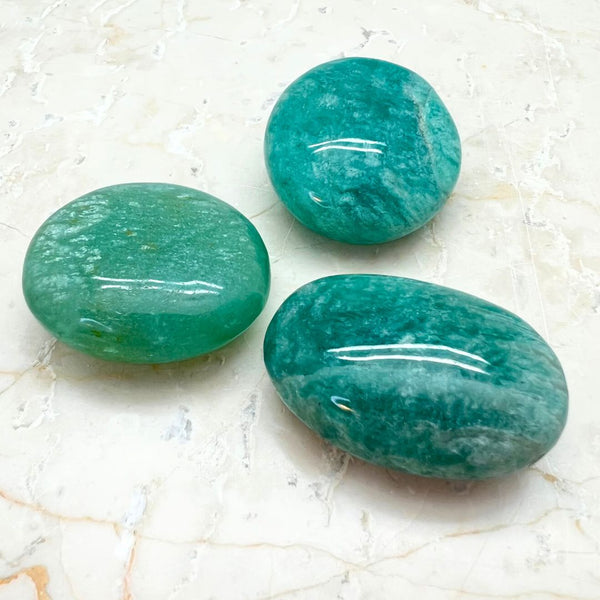 Amazonite extra XL hand polished from Madagascar