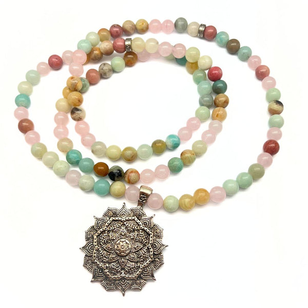 Grind with amazonite &amp; a flower