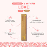 Incense Ispalla Myrrh &amp; Palo Santo