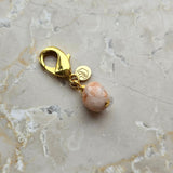 Sunstone charm silver or gold