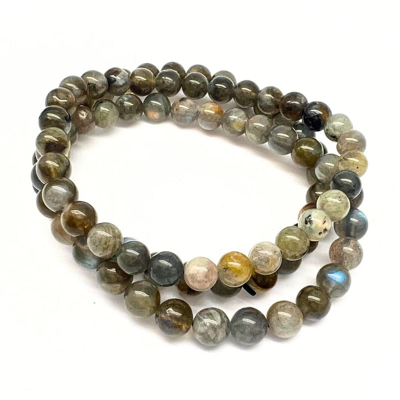 Labradorite, bracelet 6 mm