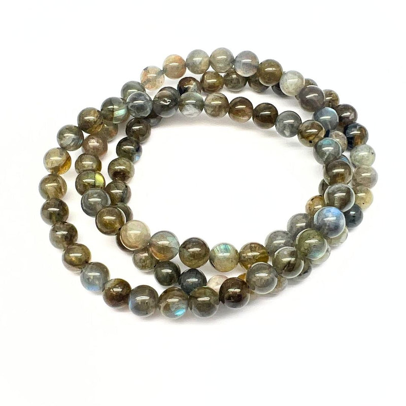 Labradorite, bracelet 6 mm