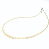 Opal från Etiopien, halsband med små rondeller