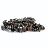 Smoky quartz, chip bracelet