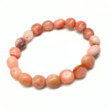 Kunzite, Opal pink and Rhodochrosite