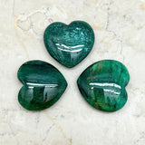 Fuchsite heart