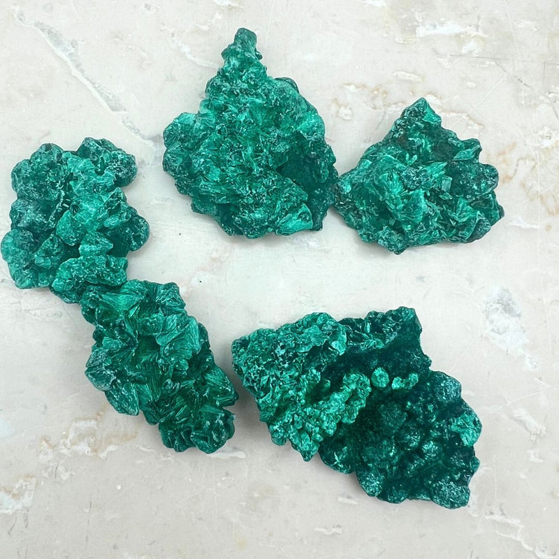 Malachite fiber in from Africa between 50-60 gr
