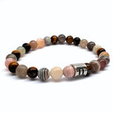 Kristallarmband för stjärntecknet Tvillingarna