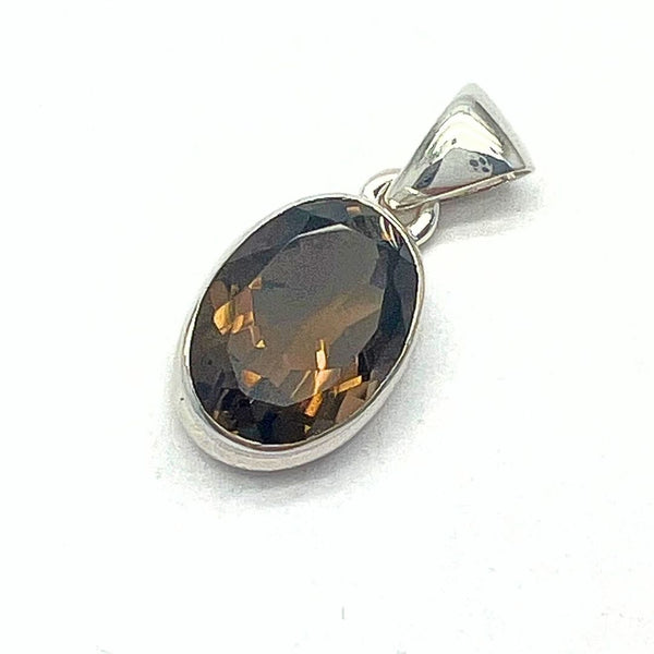 Rökkvarts, ovalt silverhänge (Kopia)