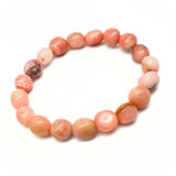 Kunzite, Opal pink and Rhodochrosite